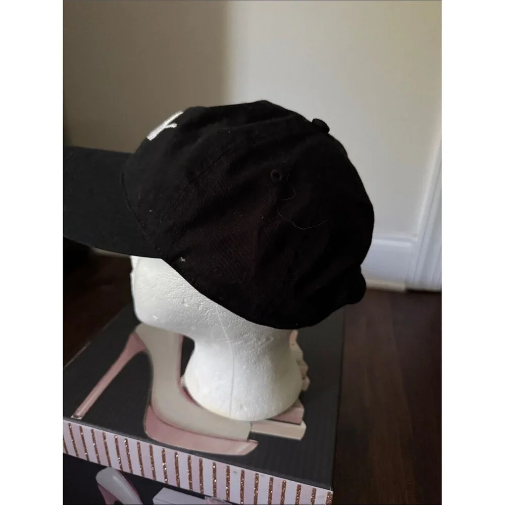 Puma Black Cap with White Embroidered Logo